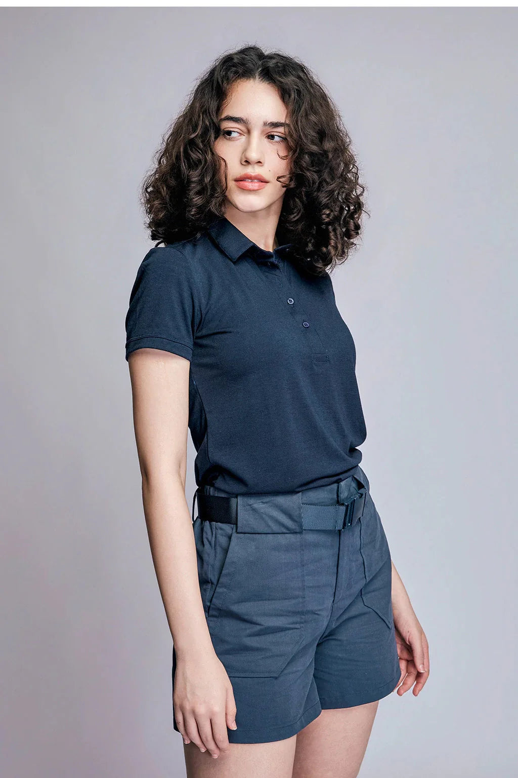 PoloTech Feminina, look dia a dia